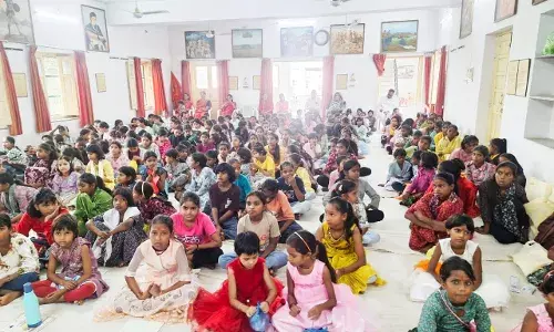 राजस्थान वनवासी कल्याण परिषद् के तत्वावधान में 501 जनजाति कन्याओं का पूजन