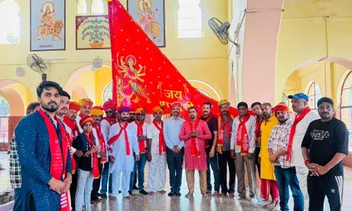 आशापुरा माता मंदिरों पर ध्वजा चढ़ाई, रावत-राजपूत समाज की एकता और शिक्षा पर बल