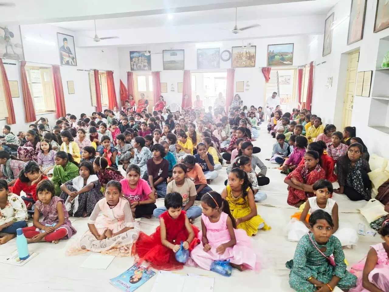 राजस्थान वनवासी कल्याण परिषद् के तत्वावधान में 501 जनजाति कन्याओं का पूजन