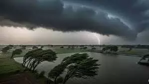 राजस्थान सहित कई प्रदेशो में  बिजली कड़कने के साथ तूफान की आशंका