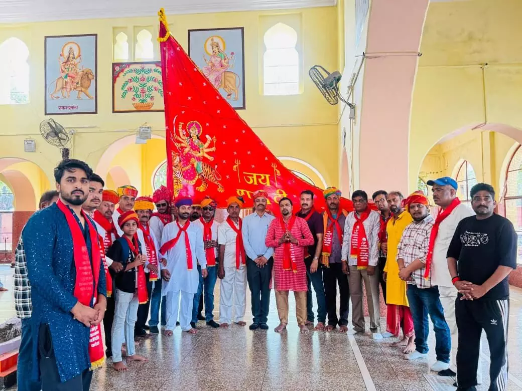 आशापुरा माता मंदिरों पर ध्वजा चढ़ाई, रावत-राजपूत समाज की एकता और शिक्षा पर बल