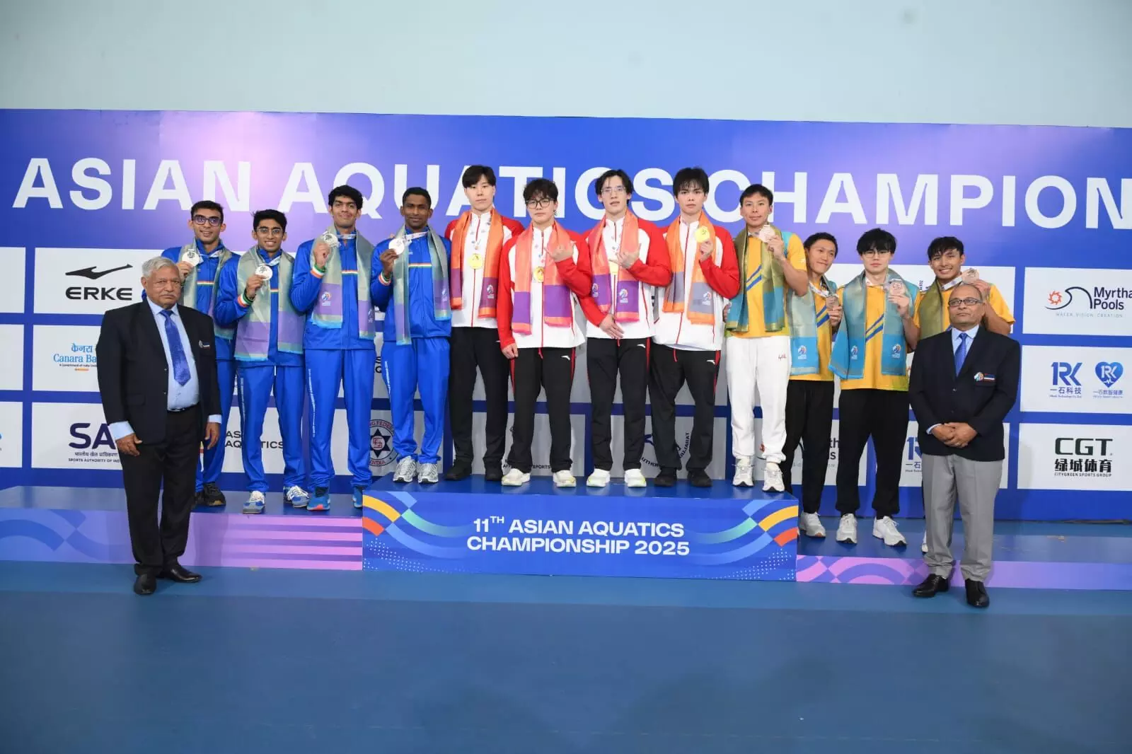 अहमदाबाद में एशियन तैराकी का जलवा, भारत का दमदार प्रदर्शन अहमदाबाद में एशियन तैराकी का जलवा, भारत का दमदार प्रदर्शन