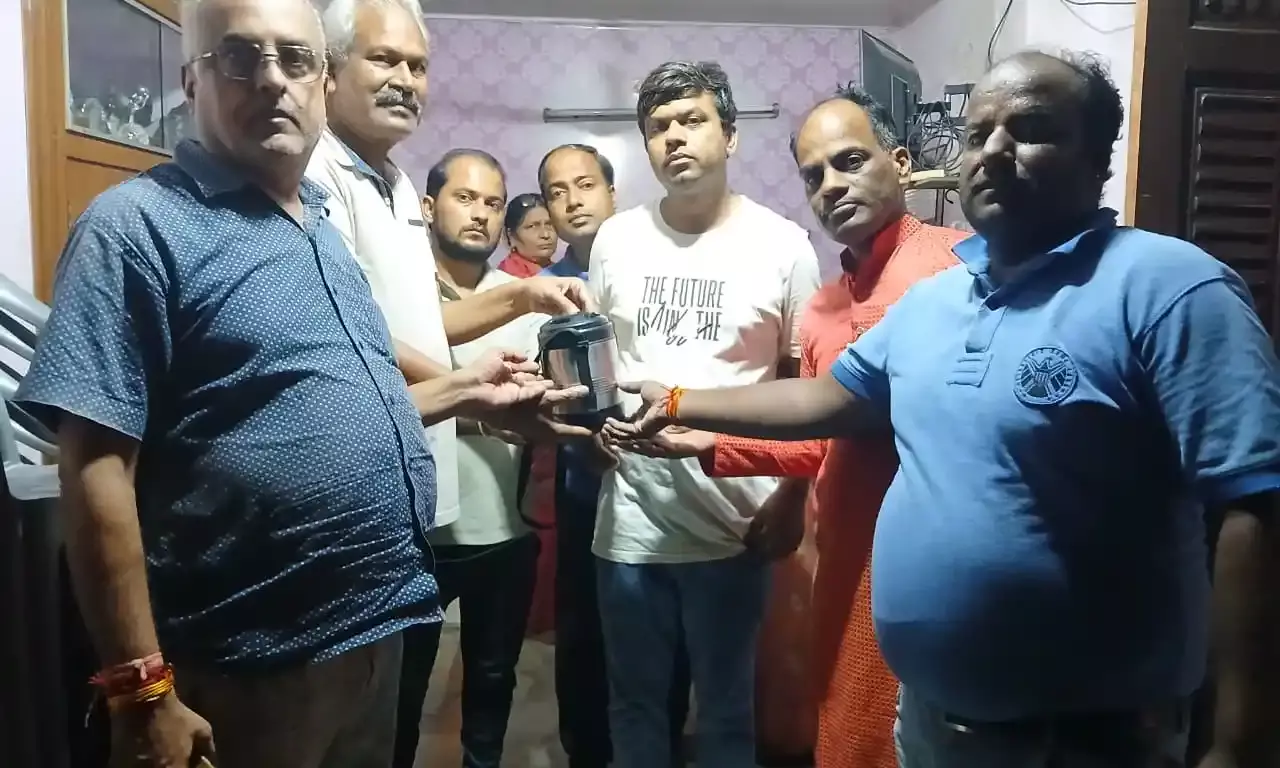 मरणोपरांत नेत्रदान कर स्व. किशन लाल मानसिंहका परिवार ने किया पुण्य कार्य मरणोपरांत नेत्रदान कर स्व. किशन लाल मानसिंहका परिवार ने किया पुण्य कार्य