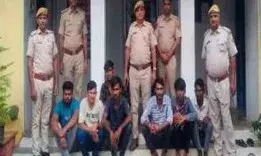 अवैध बजरी खनन और परिवहन में 7 गिरफ्तार, 8 वाहन जब्त