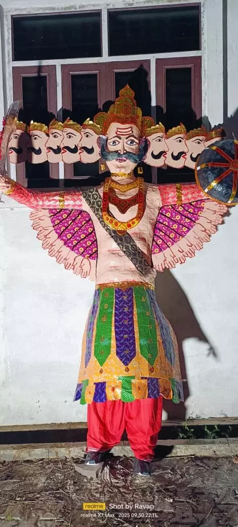 बनेड़ा में  विजयादशमी के पर धुमधाम से निकाली जाएगी दशानन की शाही सवारी