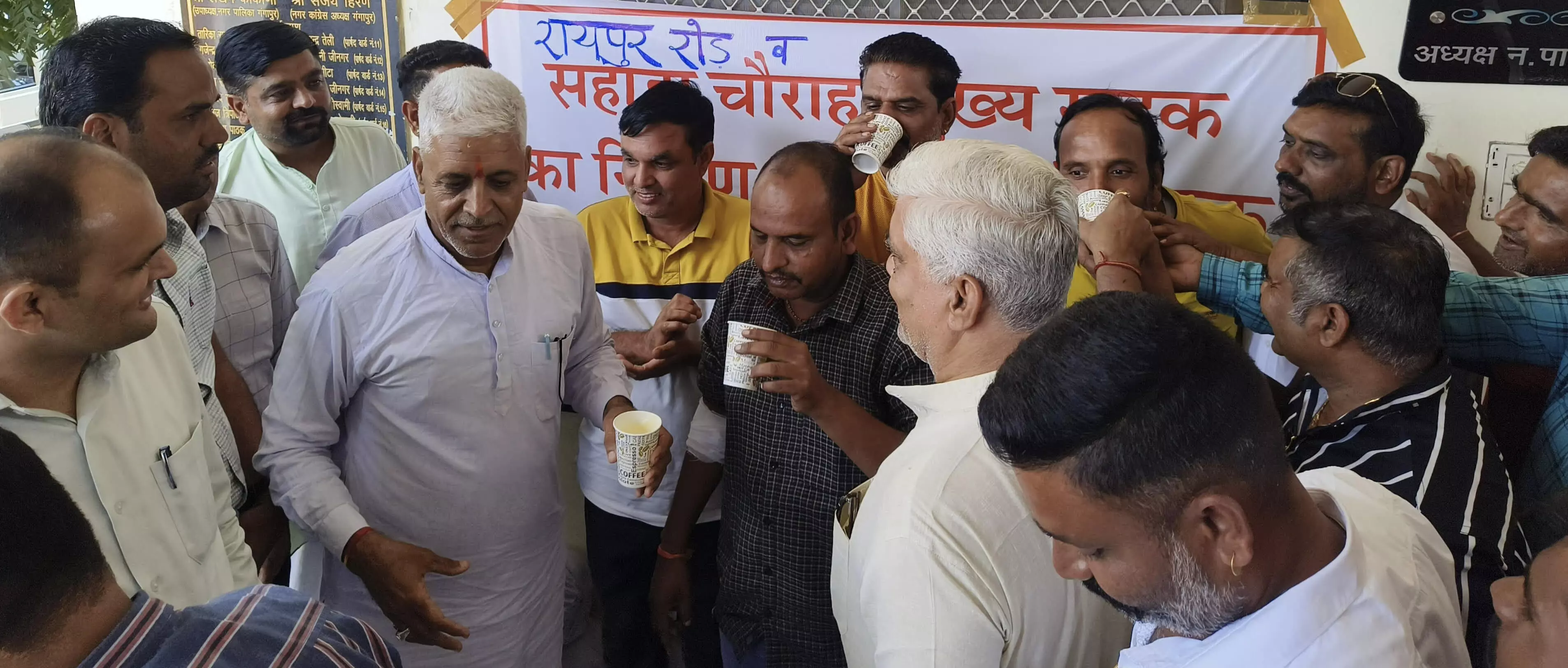 गंगापुर में अनशन के तीसरे दिन प्रमुख बातों पर बनी सहमति, अनशन हुआ समाप्त