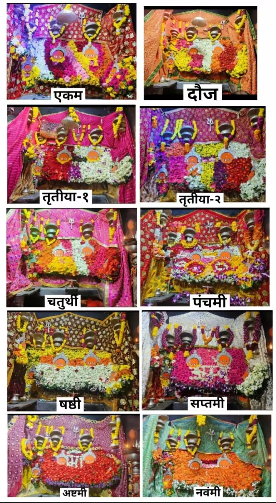 धनोप शक्तिपीठ में नवरात्रि उत्सव सम्पन्न