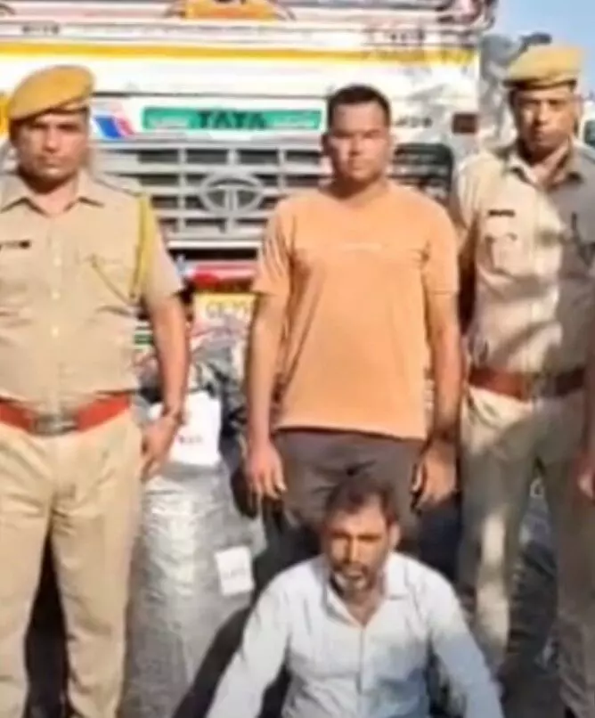 नसीराबाद सदर थाना पुलिस ने पकड़ा डोडा-अफीम, तस्कर गिरफ्तार