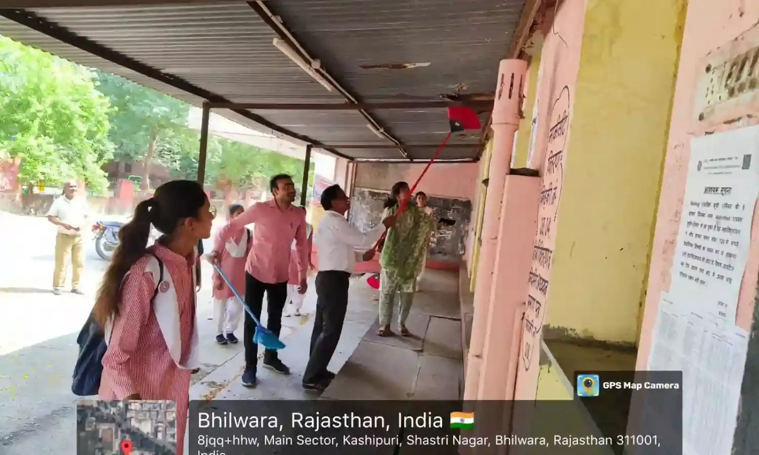 स्वच्छता ही सेवा पखवाड़े के अंतर्गत राजकीय कन्या महाविद्यालय में विशेष स्वच्छता अभियान आयोजित