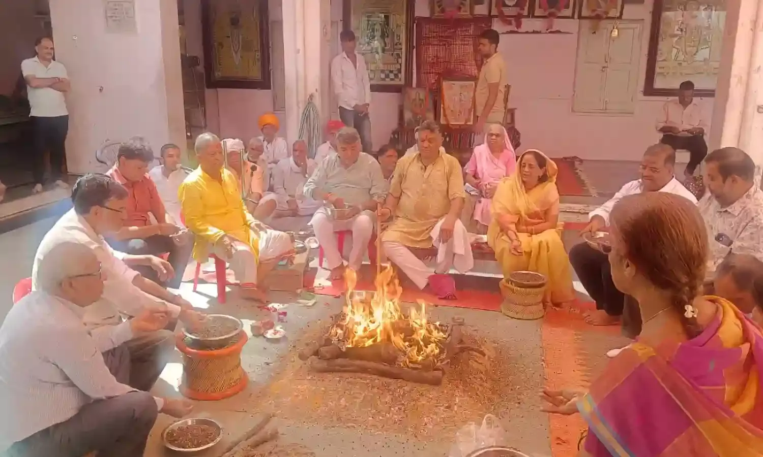 अखंड राम धुन संकीर्तन अनुष्ठान सानंद संपन्न