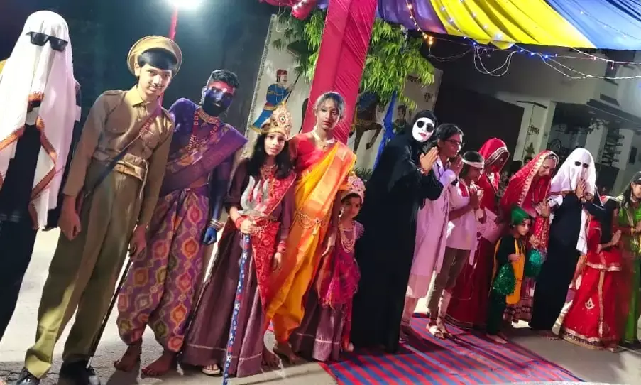 लक्ष्मीविहार गरबा महोत्सव में नारी शक्ति का अनोखा प्रदर्शन