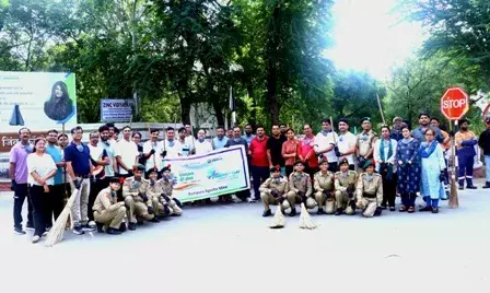 स्‍वच्छता सैनिकों के सम्मान के साथ हिन्दुस्तान जिंक की रामपुरा आगूचा खदान में स्वच्छोत्सव 2025 का समापन