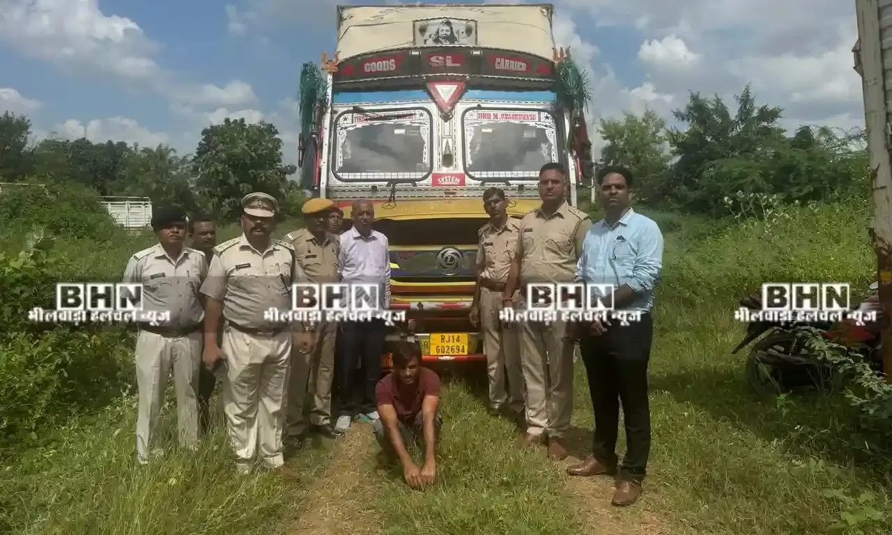 खेरवाड़ा आबकारी टीम की बड़ी कार्यवाही: गुजरात जा रही 20 लाख की हरियाणा शराब जब्त