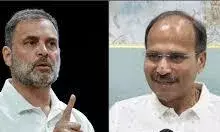 राहुल के बचाव में अधीर रंजन: बोले– भाजपा हमलों से डरने वाले नहीं