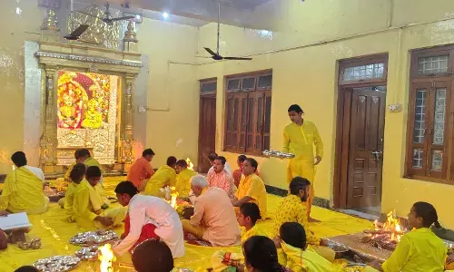 श्री शेषावतार कल्लाजी वेदपीठ पर शारदीय नवरात्रि अनुष्ठान महायज्ञ के साथ संपन्न श्री शेषावतार कल्लाजी वेदपीठ पर शारदीय नवरात्रि अनुष्ठान महायज्ञ के साथ संपन्न