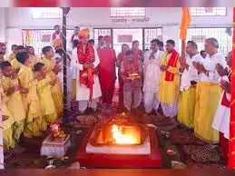 जोगणियां माताजी में पंचकुंडीय महायज्ञ के साथ शारदीय नवरात्रि महोत्सव संपन्न