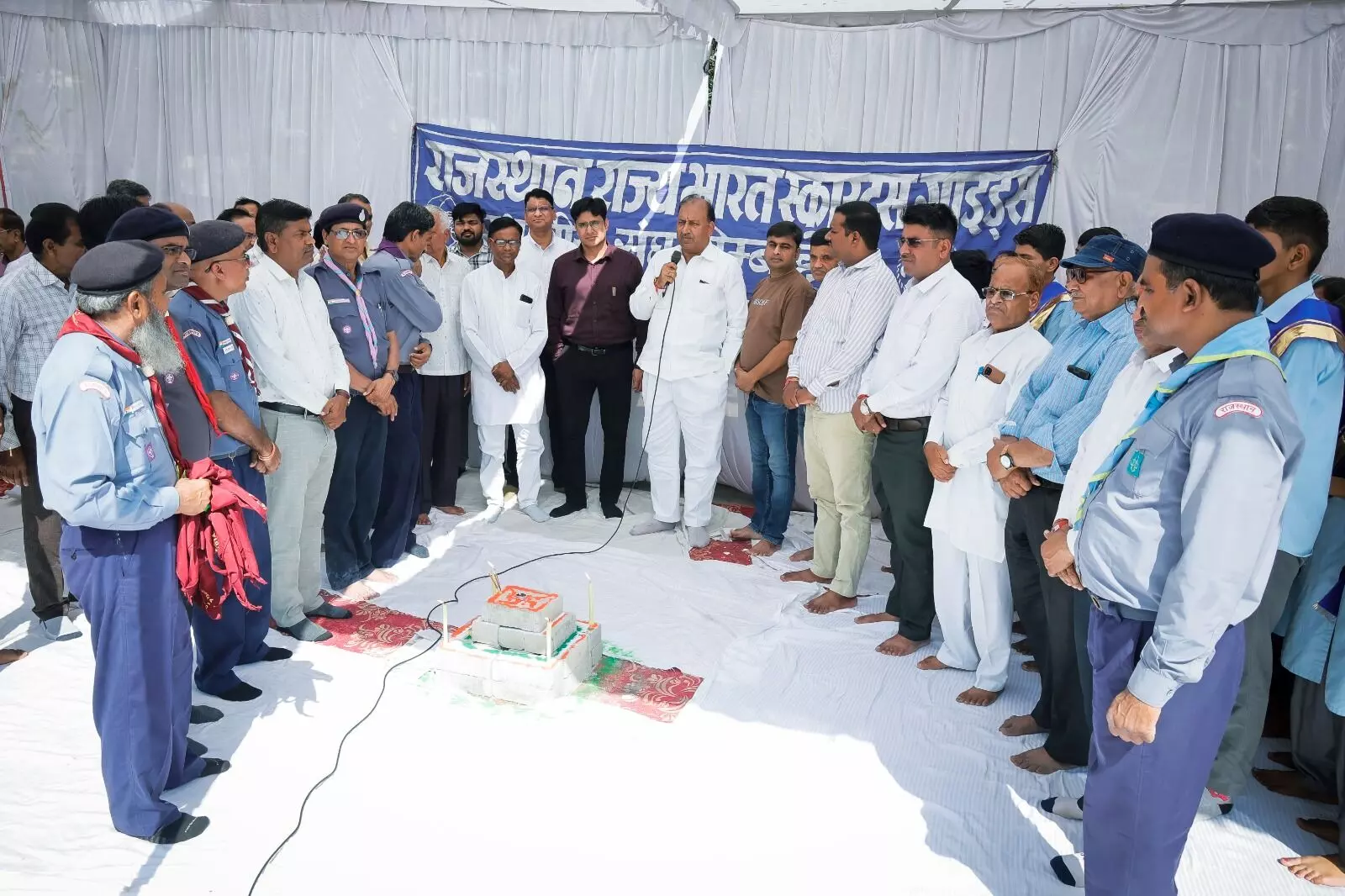 निंबाहेड़ा में गांधी-शास्त्री जयंती पर सर्वधर्म प्रार्थना सभा आयोजित