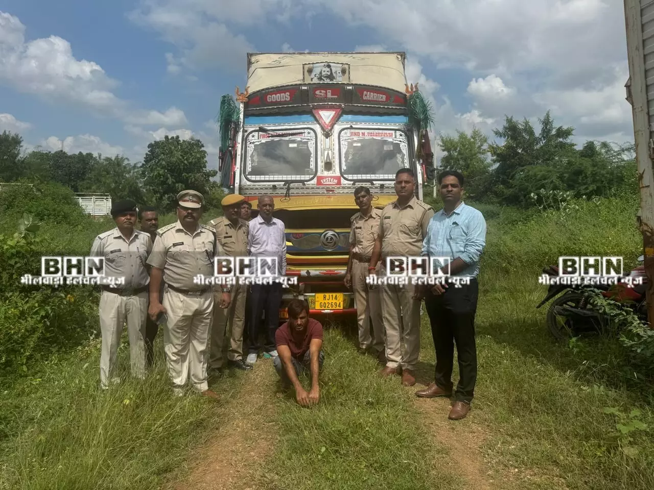 खेरवाड़ा आबकारी टीम की बड़ी कार्यवाही: गुजरात जा रही 20 लाख की हरियाणा शराब जब्त