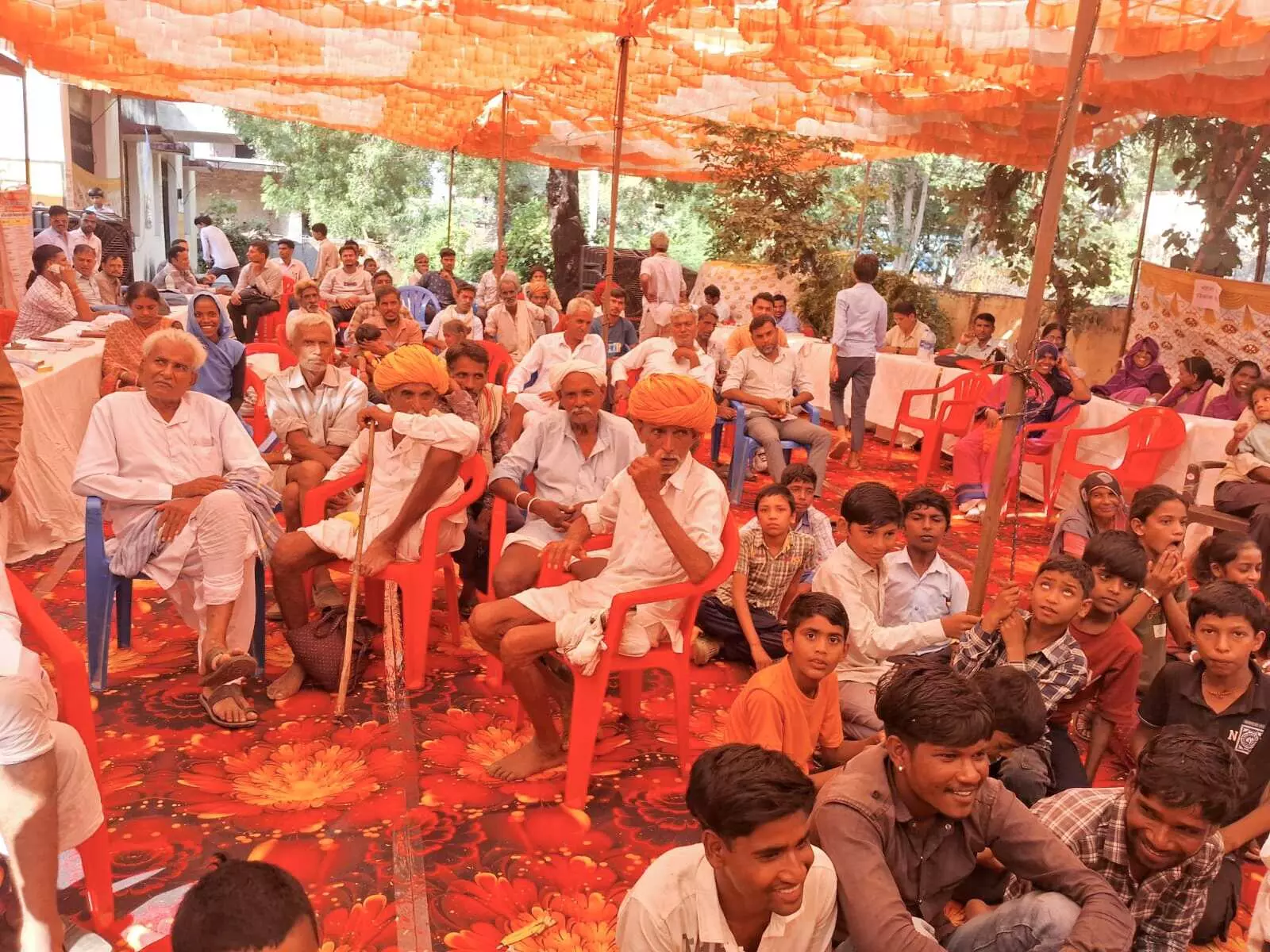 मेघनिवास ग्राम पंचायत में ग्रामीण सेवा शिविर आयोजित मेघनिवास ग्राम पंचायत में ग्रामीण सेवा शिविर आयोजित
