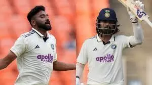 अहमदाबाद टेस्ट का पहले दिन का खेल खत्म, राहुल की फिफ्टी, सिराज ने 4 विकेट निकाले