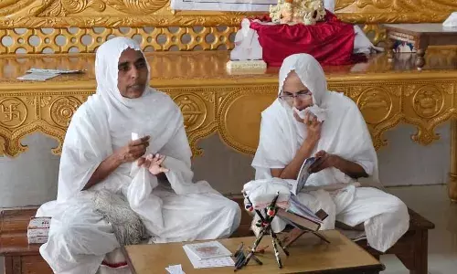 छठां दिन : सम्यग् दर्शन ही धर्म का प्रवेश द्वार है - साध्वी जयदर्शिता