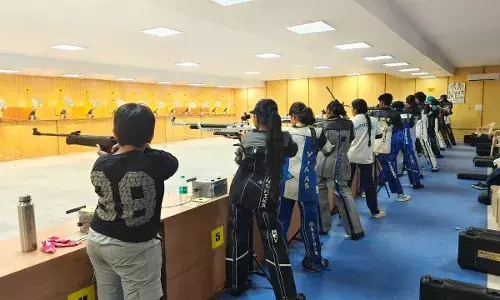 राज्य स्तरीय विद्यालय राइफल व पिस्टल शूटिंग, बेटियों ने साधे निशाने