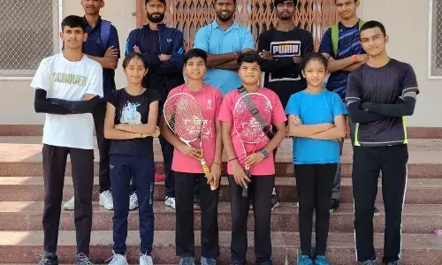 राज्य सीनियर सॉफ्ट टेनिस प्रतियोगिता में भाग लेने उदयपुर टीम रतनगढ़ रवाना