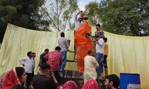 भगवान परशुराम स्मारक पर हुआ प्राण प्रतिष्ठा महोत्सव, आज निकलेगी भव्य कलश यात्रा भगवान परशुराम स्मारक पर हुआ प्राण प्रतिष्ठा महोत्सव, आज निकलेगी भव्य कलश यात्रा