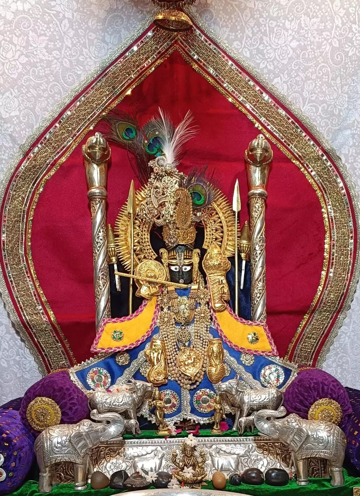 जय श्री कोटड़ी श्याम दरबार आज मंगला श्रृंगार आरती के दर्शन दिनांक    04-10-2025