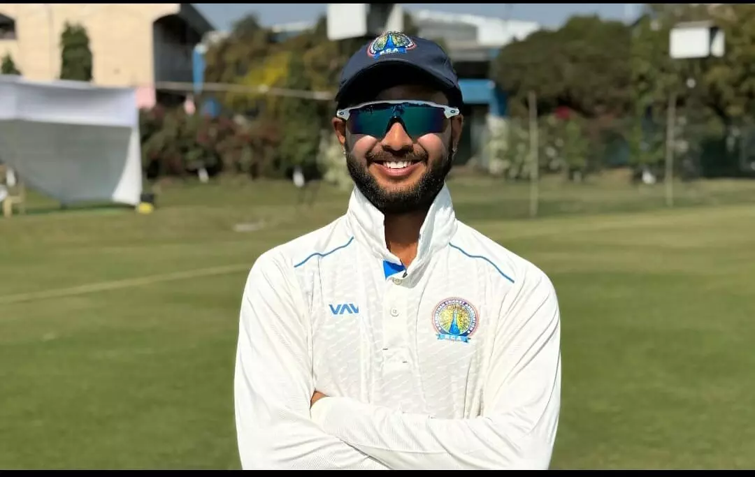 भीलवाड़ा के रन मशीन सर्वज्ञ पानेरी का डबल धमाका! RCA चैलेंजर ट्रॉफी में जड़े 145 और 117* रन