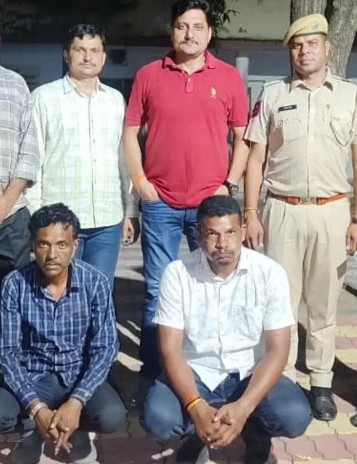 भीलवाड़ा में फर्जी रजिस्ट्री का खुलासा: दो ईनामी समेत तीन आरोपी गिरफ़्तार