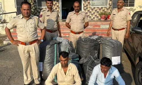 रायला पुलिस  ने 121 किलो डोडा चूरा सहित दो  तस्करो को किया  गिरफ्तार