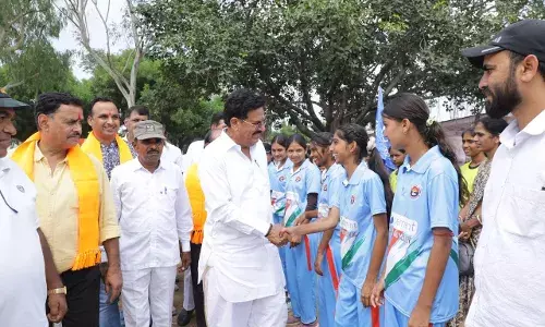 पूर्व सहकारिता मंत्री आंजना ने  क्रीड़ा प्रतियोगिता का किया उद्घाटन
