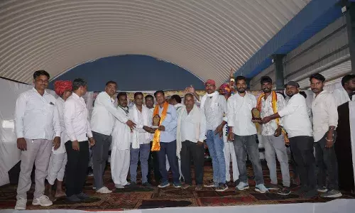 आदिवासी राणा पूंजा जयंती एवं प्रतिभा सम्मान समारोह धूमधाम से मनाया