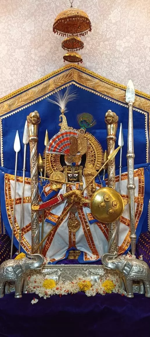 जय श्री कोटड़ी श्याम दरबार आज मंगला श्रृंगार आरती के दर्शन दिनांक    05-10-2025