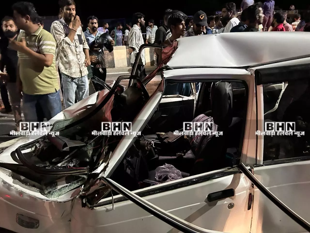 राजसमंद में फोरलेन सड़क हादसे में दो की दर्दनाक मौत