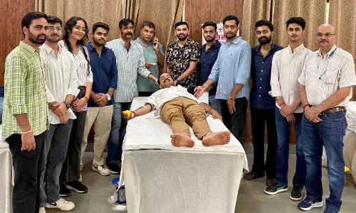रक्तदान का शिविर आयोजन- 51 यूनिट रक्तदान