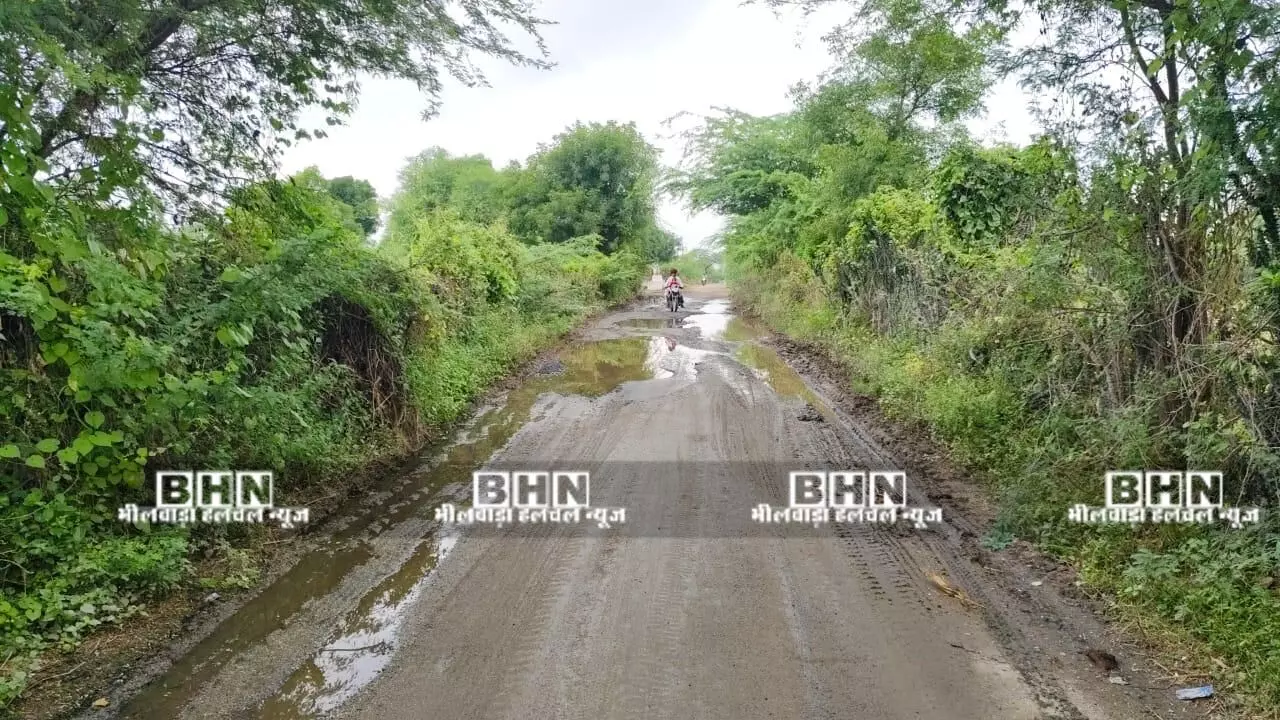 सड़कों की बदहाल स्थिति से ग्रामीण व यात्री परेशान