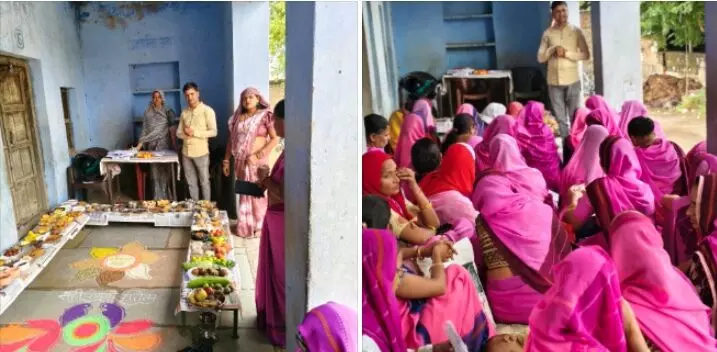 फुलियां सेक्टर में राष्ट्रीय पोषण दिवस मनाया फुलियां सेक्टर में राष्ट्रीय पोषण दिवस मनाया