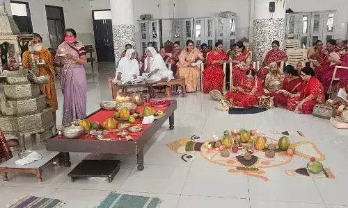 आयड़ तीर्थ में 110 आयंबिल तप की तपस्या करने वाले तपस्वियों का सामूहिक पारणा बुधवार को