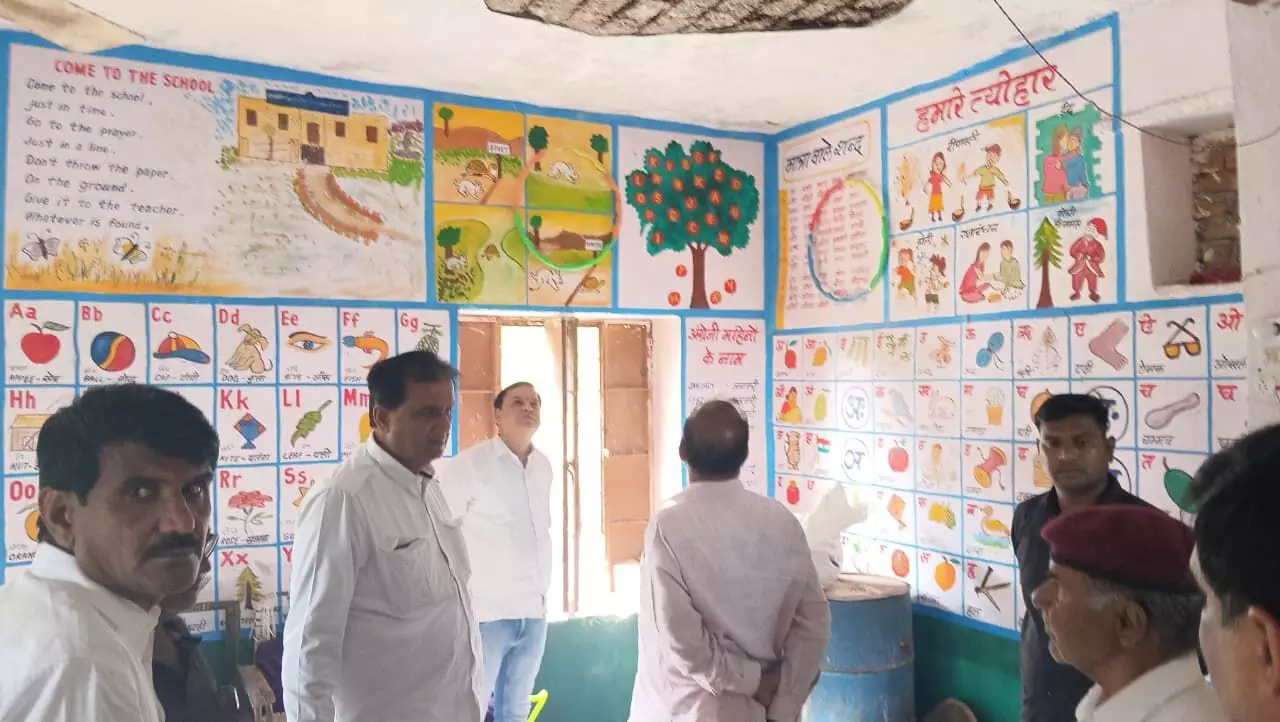 आंगनबाड़ी केन्द्र की घटना पर जिला प्रशासन की त्वरित कार्रवाई