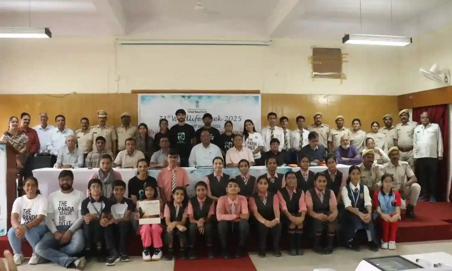 विभिन्न प्रतियोगिताओं में विजेताओं को पुरस्कार, वन्यजीव सप्ताह-2025 संपन्न