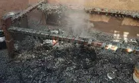 उदयपुर में महिला की मौत के बाद ससुराल में हमला, पीहर पक्ष ने 4 घरों में लगाई आग