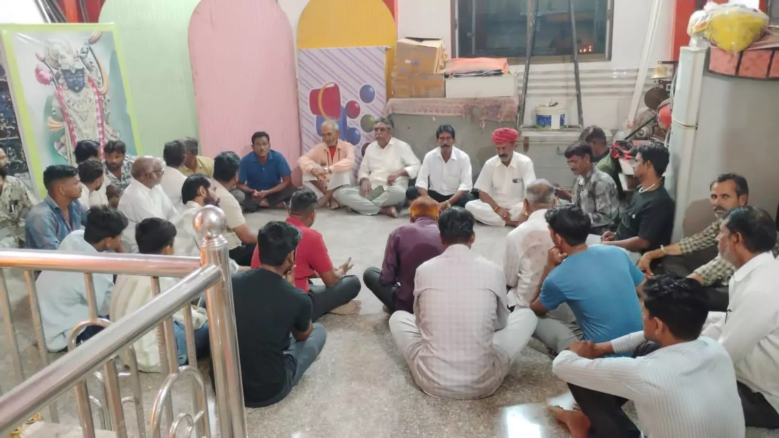 शिवाजी नगर में मंदिर विकास की नई शुरुआत, कार्यकारिणी का गठन