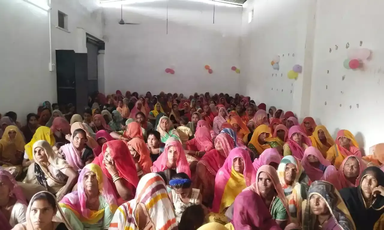 संस्कार राजीविका महिला सर्वांगीण सहकारी समिति मांडलगढ़ की आमसभा का हुआ आयोजन