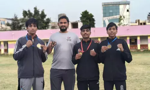 भीलवाड़ा के मुक्केबाजों ने राज्य सत्रिया प्रतियोगिता में रजत-कांस्य पदक जीते