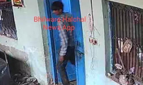 अल सुबह चोरों ने मकान पर बोला धावा,   एक किलो चांदी के जेवर पर किया हाथ साफ, सीसी टीवी में कैद हुई वारदात