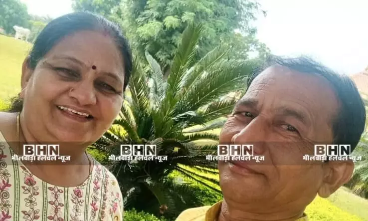 सड़क हादसे में आसींद के चाय के व्यापारी एवं पत्नी की मौत