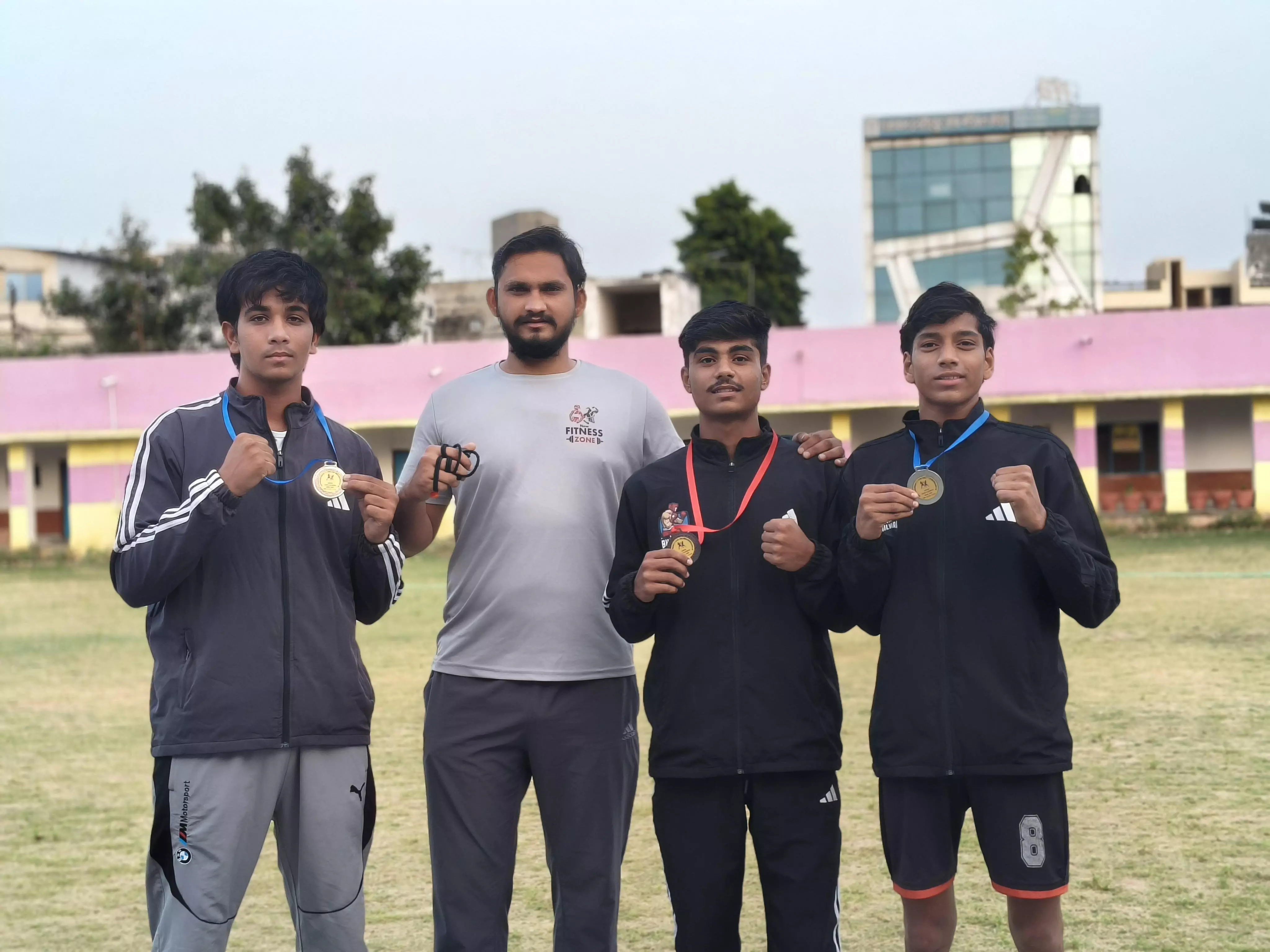 भीलवाड़ा के मुक्केबाजों ने राज्य सत्रिया प्रतियोगिता में रजत-कांस्य पदक जीते