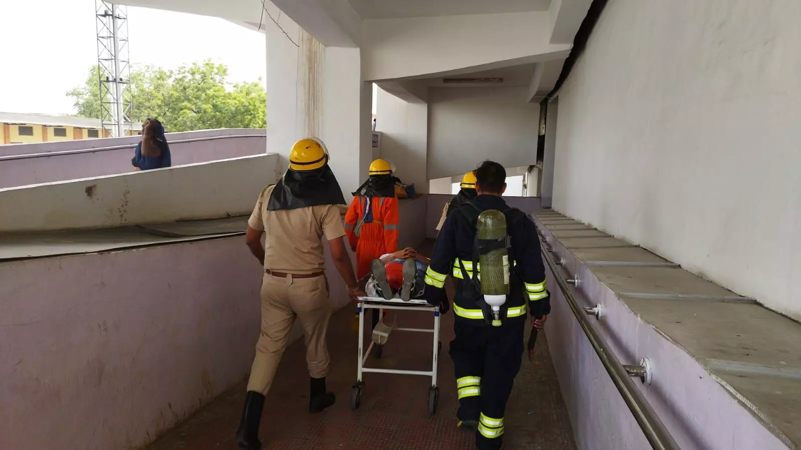 महाराणा भूपाल अस्पताल में मॉक ड्रिल का आयोजन महाराणा भूपाल अस्पताल में मॉक ड्रिल का आयोजन